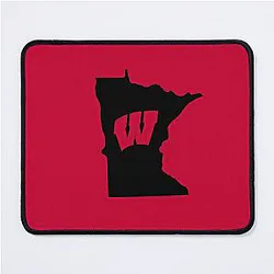 Wisconsin Badgers Fans in Minnesota Mouse Pad