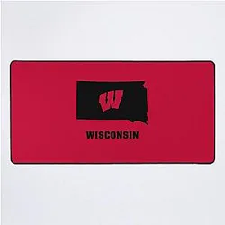 Wisconsin Badgers Fans in South Dakota Desk Mat