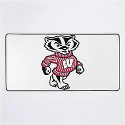 Wisconsin Badgers Desk Mat