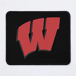 Wisconsin Badgers Sticker Mouse Pad