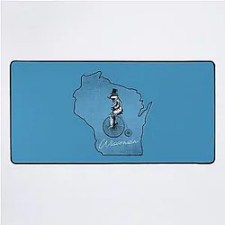 Outdoor Wisconsin Badger Desk Mat