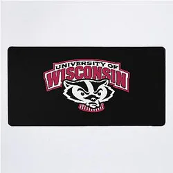 Cool Wisconsin Badgers Desk Mat