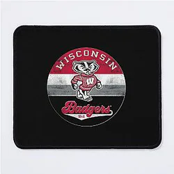 Creative Wisconsin Badgers Design Mousepad