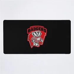 Classy Wisconsin Badgers Desk Mat