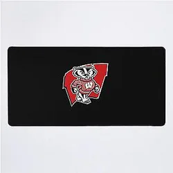 Enticing Wisconsin Badgers Desk Mat
