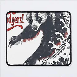 Badger Pride Wisconsin Badgers Mouse Pad