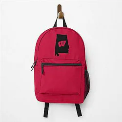 Wisconsin Badgers Fans in Alabama back pack
