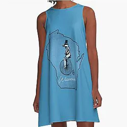 Outdoor Wisconsin Badgers A-Line Dress