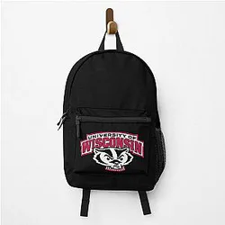 Cool Wisconsin Badger Design Backpack