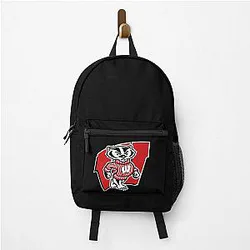 Enticing Wisconsin Badger Design Backpack