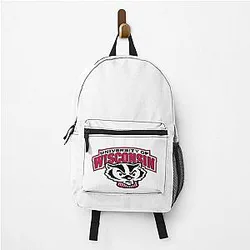 Captivating Wisconsin Badger Design Backpack