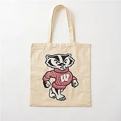 Wisconsin Badgers Cotton Tote Bag