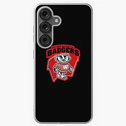 Classy Wisconsin Badgers Design for Samsung Galaxy Soft Case