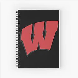 Wisconsin Badgers Spiral Note Book