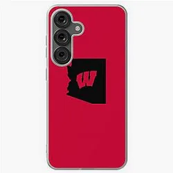 Wisconsin Badgers Fans in Arizona Galaxy Soft Case