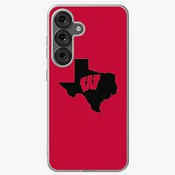 Wisconsin Badgers Fans in Texas Samsung Case