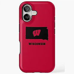 Wisconsin Badgers Fans in South Dakota iPhone Case
