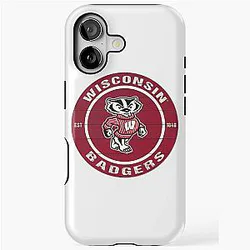 Wisconsin Badgers Football iPhone Tough Case