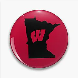 Wisconsin Badgers Fans in Minnesota Pin