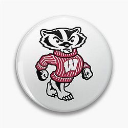 Wisconsin Badgers Football Pin