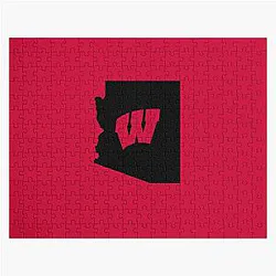 Wisconsin Badgers Fans in Arizona Jigsaw Puzzle
