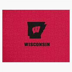 Wisconsin Badgers Fans in Arkansas Jigsaw Puzzle