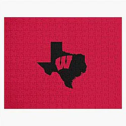 Wisconsin Badgers Fans in Texas Jigsaw Puzzle