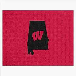 Wisconsin Badgers fans in Alabama Jigsaw Puzzle
