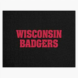 Contemporary Wisconsin Badgers Jigsaw Puzzle