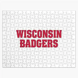 Charming Wisconsin Badgers Design Jigsaw Puzzle