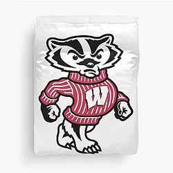 Wisconsin Badgers Duvet Cover