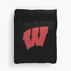 Wisconsin Badgers Duvet Cover