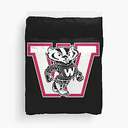 Incredible Wisconsin Badgers Duvet Cover