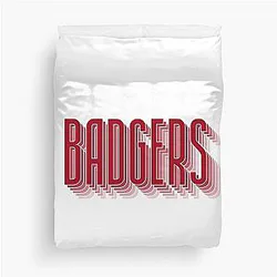 Wisconsin Badgers Duvet Cover