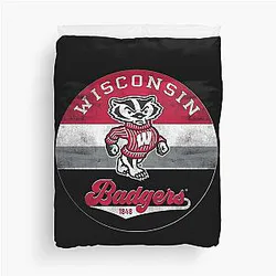 Creative Wisconsin Badgers Duvet Cover