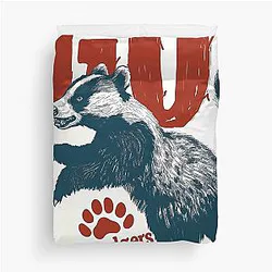 Madison Wisconsin Badgers Duvet Cover