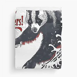 Badger Pride, Wisconsin Badgers Duvet Cover -> Badger Pride, Wisconsin Badgers Duvet Cover