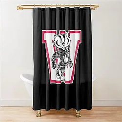 Incredible Wisconsin Badgers Shower Curtain