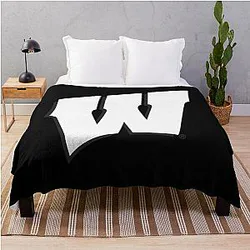 Wisconsin Badgers Madison WI iPhone Case Throw Blanket