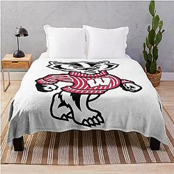 Wisconsin Badgers Throw Blanket