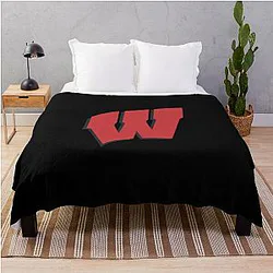 Wisconsin Badgers Throw Blanket
