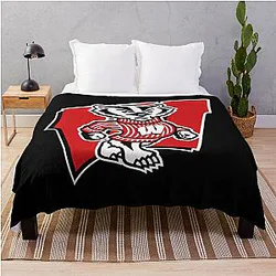 Enticing Wisconsin Badgers Design Throw Blanket