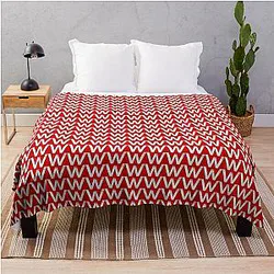 Throwback Wisconsin Badgers W Blanket