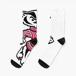Wisconsin Badgers  Socks