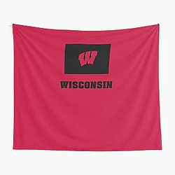 Wisconsin Badgers Fans in Colorado Tapestry