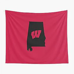 Wisconsin Badgers Fans in Alabama Tapestry