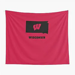 Wisconsin Badgers Fans in South Dakota Tapestry