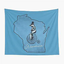 Outdoor Wisconsin Badger Tapestry