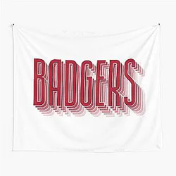 Wisconsin Badgers Fading Tapestry