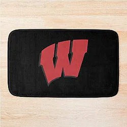 Wisconsin Badgers Bath Mat